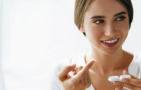 Contact Lens Fitting Patient Contact Lenses