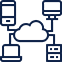 Cloud based portal icon